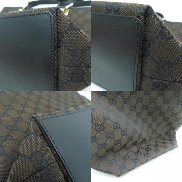 Gucci Brown and Black Shoulder Bag - Picture 10 of 11